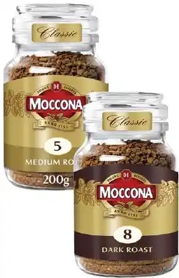 Coles Moccona Freeze Dried Instant Coffee 200g offer