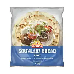 Woolworths Mission Souvlaki Bread 320g offer