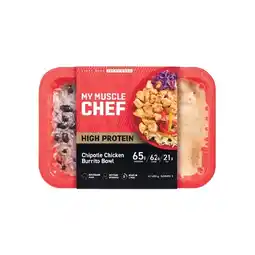 Woolworths My Muscle Chef Ready Meals 310-450g – From the Fridge offer