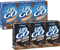 Coles Sanitarium Up&Go Liquid Breakfast 3x250mL offer