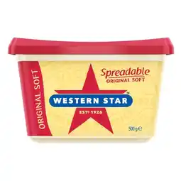 Woolworths Western Star Spreadable 500g offer