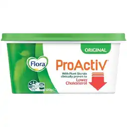 Woolworths Flora Spread ProActiv 500g offer