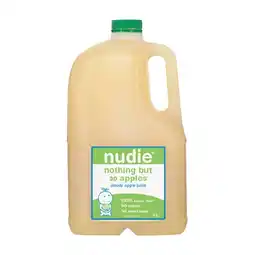 Woolworths Nudie Nothing But Apple 3 Litre offer