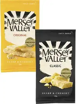 Coles Mersey Valley Cheese 180g offer