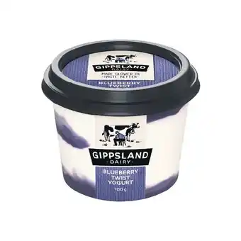Woolworths Gippsland Dairy Twist Yogurt 700g – From the Fridge offer