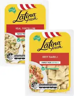 Coles Latina Filled Pasta 625g offer