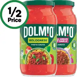 Woolworths Dolmio Extra Pasta Sauce 490-500g offer