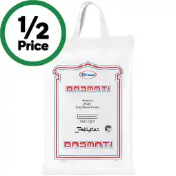 Woolworths Riviana Basmati Rice 5 kg offer