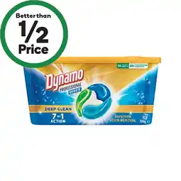 Woolworths Dynamo Professional Laundry Capsules Pk 28 offer