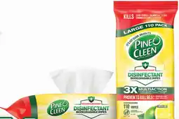 Coles Pine O Cleen Disinfectant Wipes 110 Pack offer