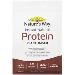 Woolworths Nature’s Way Instant Natural Protein Powder 400g‡ offer