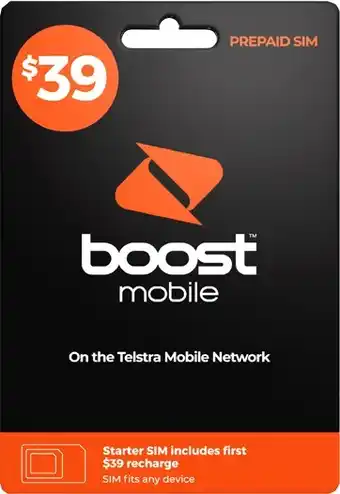 Coles Boost $39 SIM Pack offer