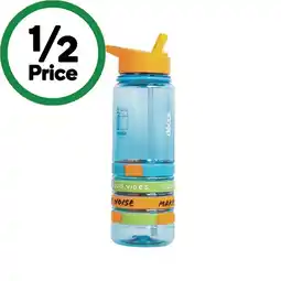 Woolworths Decor Pumped Bands Tritan Bottle 750ml – Assorted offer