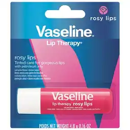 Woolworths Vaseline Lip Therapy Rosy Lips 4.8g offer