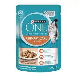 Woolworths Purina One Wet Cat Food 70g offer