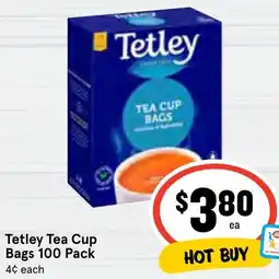 Ritchies Tetley Tea Cup Bags offer