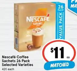 Ritchies Nescafé Coffee Sachets offer