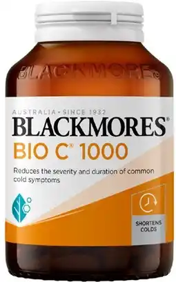 Coles Blackmores Bio C 1000mg Tablets 150 Pack^ offer