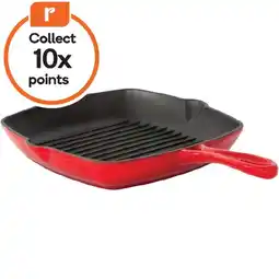 Woolworths Healthy Choice Enamelled Cast Iron Grill Pan offer