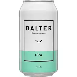 Woolworths Balter XPA Cans 16x375mL offer