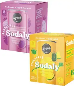 Coles Remedy Sodaly 4x250mL offer