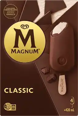 Coles Streets Magnum Sticks 4 Pack-6 Pack 360mL-428mL offer