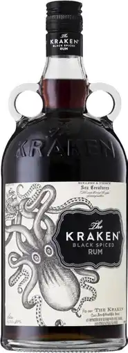Coles The Kraken Spiced Rum 1 Litre offer