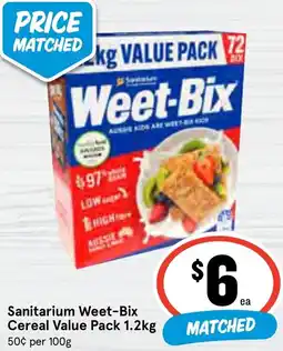 Ritchies Sanitarium Weet-Bix Cereal Value Pack offer