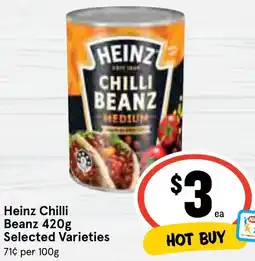 Ritchies Heinz chilli beanz offer