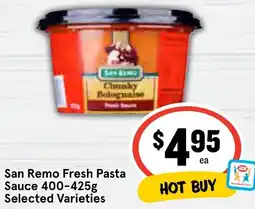 Ritchies San Remo Fresh Pasta Sauce offer