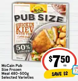 Ritchies McCain Pub Size Frozen Meal offer