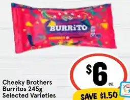 Ritchies Cheeky Brothers Burritos offer