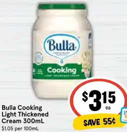 Ritchies Bulla Cooking Light Thickened Cream offer