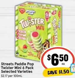 Ritchies Streets Paddle Pop Twister Mini offer