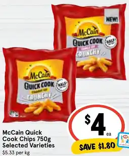 Ritchies McCain Quick Cook Chips offer