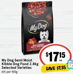 Ritchies My Dog Semi Moist Kibble Dog Food offer