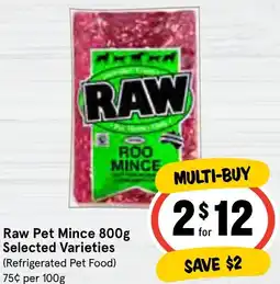 Ritchies Raw Pet Mince offer
