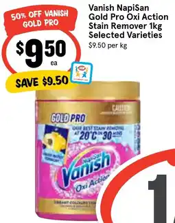 Ritchies Vanish NapiSan Gold Pro Oxi Action Stain Remover offer