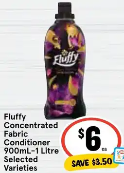 Fluffy Concentrated Fabric Conditioner