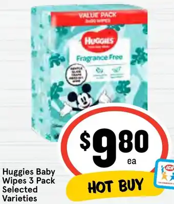 Ritchies Huggies Baby Wipes offer