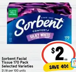 Ritchies Sorbent Facial Tissue offer