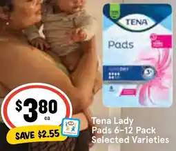 Ritchies Tena Lady Pads offer