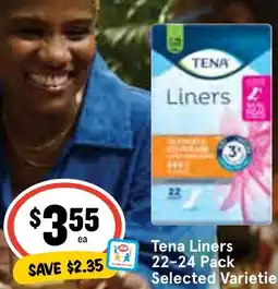 Ritchies Tena Liners offer