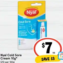 Ritchies Nyal Cold Sore Cream offer