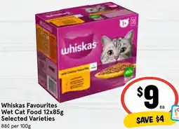 Ritchies Whiskas Favourites Wet Cat Food offer