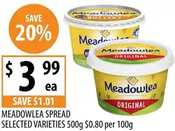 Meadowlea spread