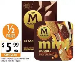 Supabarn Streets magnum ice cream multi pack offer