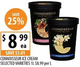 Supabarn Connoisseur ice cream offer
