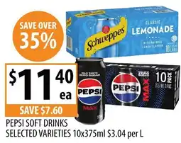 Supabarn Pepsi Soft drinks offer