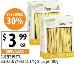 Supabarn Guzzi's pasta offer
